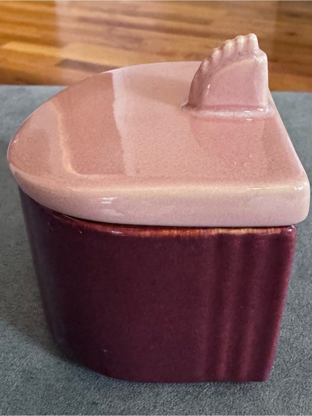 Vintage Franciscan Ware Montecito Condiment Jar or Salt Box
